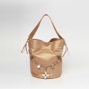 Malaika Leather Hobo Bag - image 1